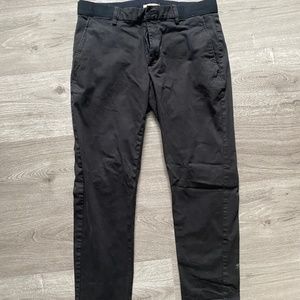 Mens Black MANGO Dresspants
